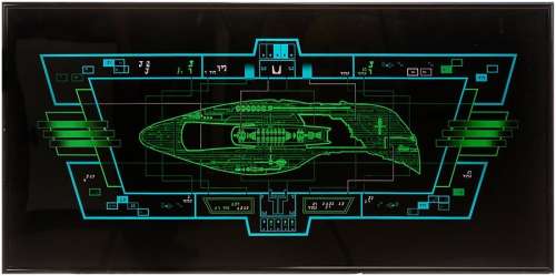 Star Trek: The Next Generation Framed Romulan LCARS | Propworx