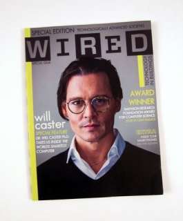 Transcendence Will Caster (Johnny Depp) Wired Magazine Movie Props | Premiere Props