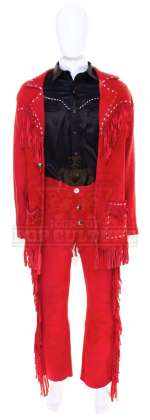 Lot 220 - Made in America – Hal Jackson’s (Ted Danson) Suede Suit – 16-154