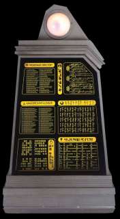 Star Trek: Deep Space Nine - Lot 411 - "ROSETTA STONE" DISPLAY SIGN
