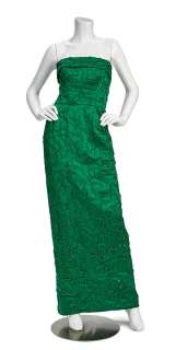 A Maureen O’Hara strapless satin gown worn in Malaga | Bonhams