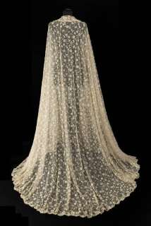 Lot 881 - NORMA SHEARER MARIE ANTOINETTE LACE CAPE