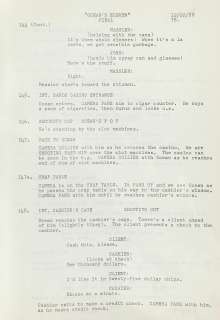 An Ocean’s Eleven screenplay | Bonhams