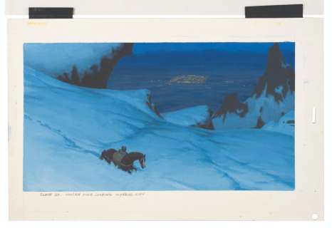 A “Mulan” Color Key Concept Painting. | Van Eaton Galleries