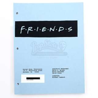 FRIENDS - Lot 20 - Original Table Draft Script for "The One with Ross‘s New Girlfriend"