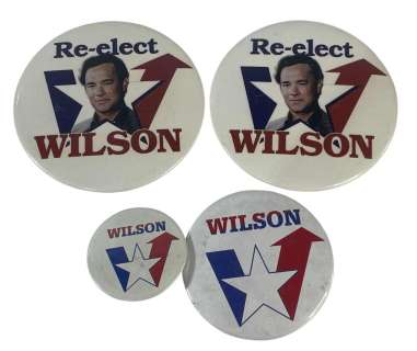 Lot 70 - Charlie Wilson‘s War (2007) - Charlie Wilson (Tom Hanks) 4 Campaign Badges