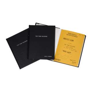 Collection of Five Scripts Book-Bound in Three Editions with One Signed by Zsoka Pal and Alan Young from The Time Machine. | Bonhams