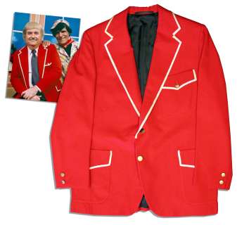 Iconic Captain Kangaroo Screen-Worn Red Jacket From 1974 | Nate Sanders