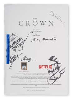 The Crown - Lot 161 - An autographed script for The Crown Season 6, Episode 10, ‘Sleep Dearie Sleep‘