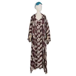 The Crown - Lot 276 - Helena Bonham Carter (as Princess Margaret): A matching nightdress and kaftan Season 3, Episode 1, ‘Olding‘