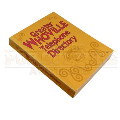 Lot 130 - How the Grinch Stole Christmas – Greater Whoville Telephone Directory Cover - H4-511 | Icons of Pop Culture