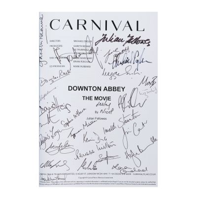 Downton Abbey (The Movie): A signed and bound film script, Carnival Films, 2019, | Bonhams