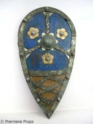 Lot 130 - Robin Hood: Prince of Theives Shield Movie Props | Premiere Props