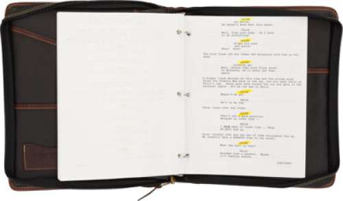 A Walter Matthau Script from "The Odd Couple II."