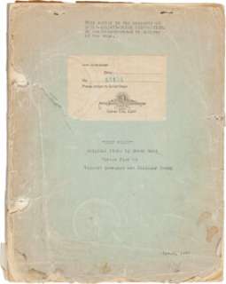 A Script from "Test Pilot." | Heritage