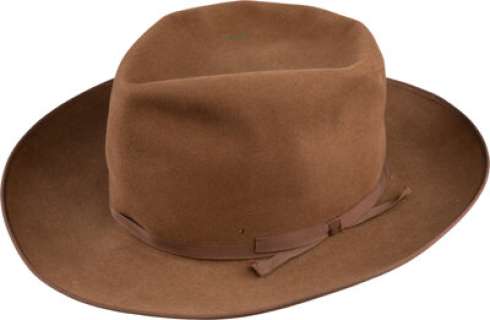 Director John Ford‘s Personal Fedora Owned by John Wayne (1950s). ...