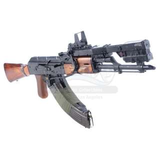 ELYSIUM (2013) - Lot 71 - Max Da Costa‘s (Matt Damon) Futuristic Rifle Sight with Replica Display Rifle