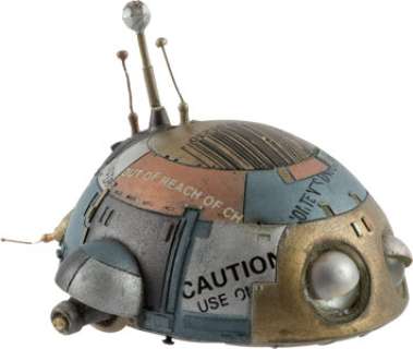 "Wheems" Flying Robot from *batteries not included (Universal, 1987)....