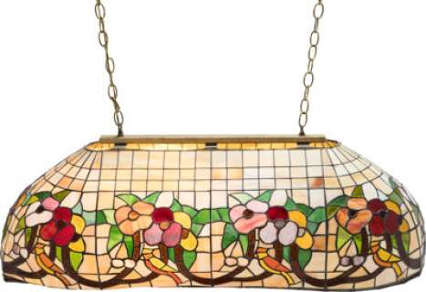 Cheers Bar Tiffany-style Hanging Glass Lampshade from Cheers (NBC TV, 1982-1993).... | Heritage