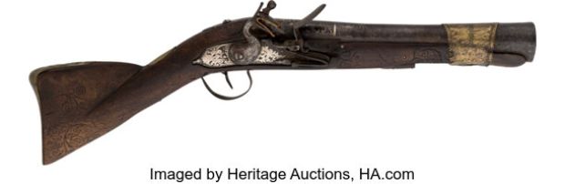 Barbary Coast "DAG" Flintlock Blunderbuss Pistol from Pirates of the Caribbean Franchise (Walt Disney, 2006-2017). | Heritage