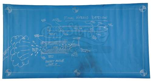 Mythbusters | Episode "Confederate Rocket" (2005, E40): Episode Blueprint - Final Hybrid Design | Propstore