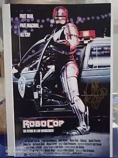 Robocop | Robocop - Signed in person by Peter Weller (+) " Robocop "Starcon Italy, 2023 with COA - Autograph , photo | Catawiki
