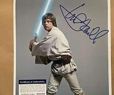 Star Wars | Star Wars - Signed by Mark Hamill (Luke Skywalker) - with PSA/DNA Certification - No Reserve! | Catawiki