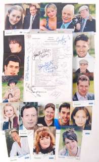 ORIGINAL EMMERDALE STUDIO RECORDING SCRIPT SIGNED BY CAST | Auctioneum Ltd