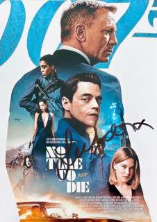 James Bond 007: No Time To Die - Lea Seydoux, signed with COA