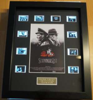 Schindler’s List | Schindler’s List - limited edition - Film Cell Display 35mm with COA + with translucent frame | Catawiki