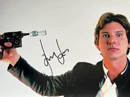 Star Wars | Star Wars - Signed by Harrison Ford (Han Solo) | Catawiki