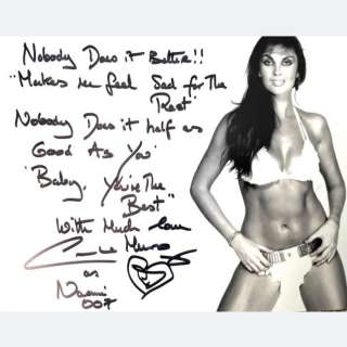 James Bond 007: the Spy Who Loved Me | James Bond 007: The Spy Who Loved Me - Signed by Caroline Munro (Naomi) | Catawiki