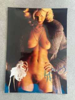 Marc Sarès - Brigitte Lahaie avec fourrure | Catawiki