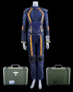 Lost in Space (2018-2021) | Judy Robinson (Taylor Russell) Spacesuit Under Layers with Wrist Communications Device and Medical Cases | Propstore