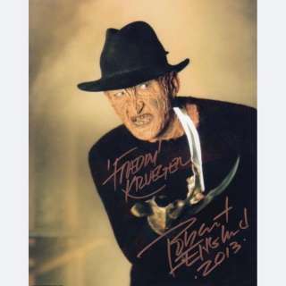 Nightmare on Elmstreet - Signed by Robert Englund (Freddy Krueger) | Catawiki