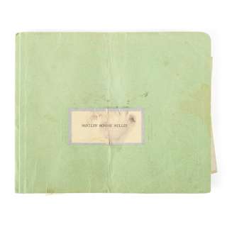 Marilyn Monroe Script Pages from The Misfits | Studio Auctions