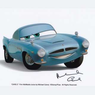 Cars - Signed by Sir Michael Caine (Finn McMissile) | Catawiki