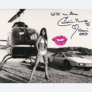 James Bond 007: The Spy Who Loved Me - Signed and Kissed by Caroline Munro (Naomi) | Catawiki