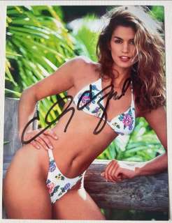 Cindy Crawford sexy bikini autograph original 1990/2000 | Catawiki