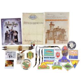 The Addams Family (1991) - Lot 490 - Deeds to Addams Family Estate, Photographs and Uncle Fester‘s (Christopher Lloyd) Knives and Luggage Tags