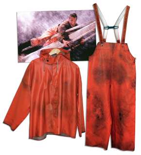 George Clooney’s Screen-Worn Oilskin Costume From 2000 Disaster Film, The Perfect Storm | Nate Sanders