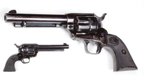 Lot 933 - Michael Landon Colt .38 revolver from Bonanza