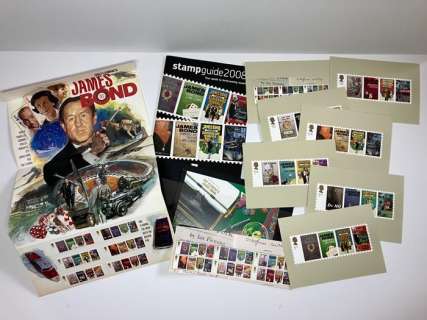 James Bond - James Bond 007 ’Ian Fleming Centenary’ FDC Stamps, Mini Sheet, Postcards - Royal Mail | Catawiki