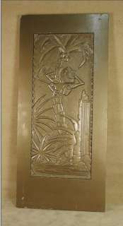 "The Mask" 1994 with "Jim Carrey" Large Gold 10’ Foot Coco Bongo Door - used as a Movie Prop | 20th Century Props