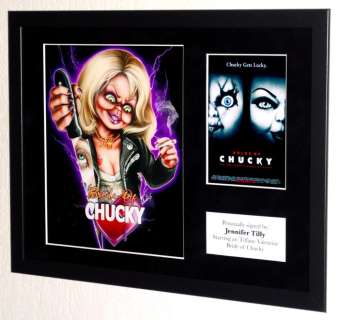 Bride of Chucky - Jennifer Tilly (Tiffany Valentine) Premium Framed, signed + Certificate of Authenticity | Catawiki