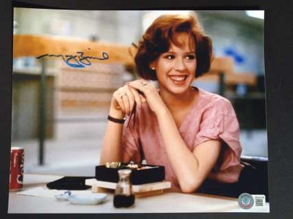 Breakfast Club - Signed by Molly Ringwald, with Letter of Authenticity + Beckett COA - Photo, Autograph | Catawiki
