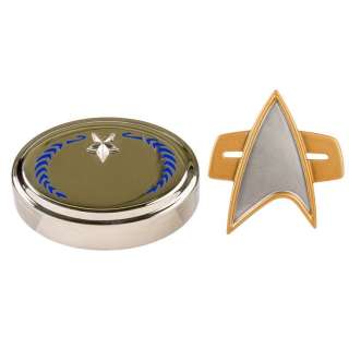 Star Trek: Picard Seasons 1 & 2 - Lot 48 - Jean-Luc Picard (Patrick Stewart) Federation Case and Starfleet Combadge