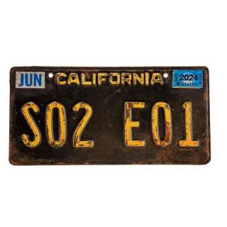 Star Trek: Picard Seasons 1 & 2 - Lot 233 - Young Guinan (Ito Aghayere) License Plate