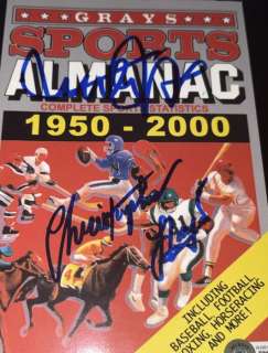 Back to the Future - Michael J. Fox Christopher Lloyd almanacco Signed coa beckett | Catawiki