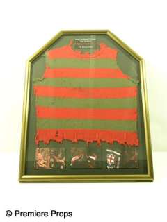 Nightmare on Elm Street: Part 5 Freddy Kreuger (Robert Englund) Sweater Movie Props | Premiere Props